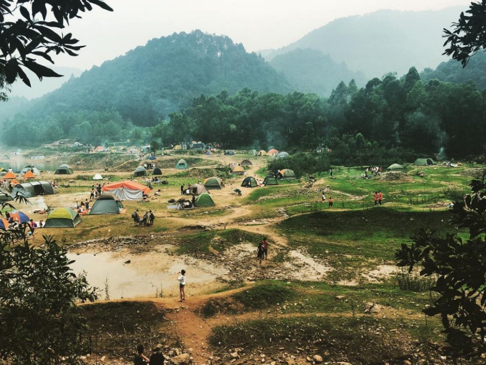 7 địa điểm cắm trại gần Hà Nội cho Tết dương lịch