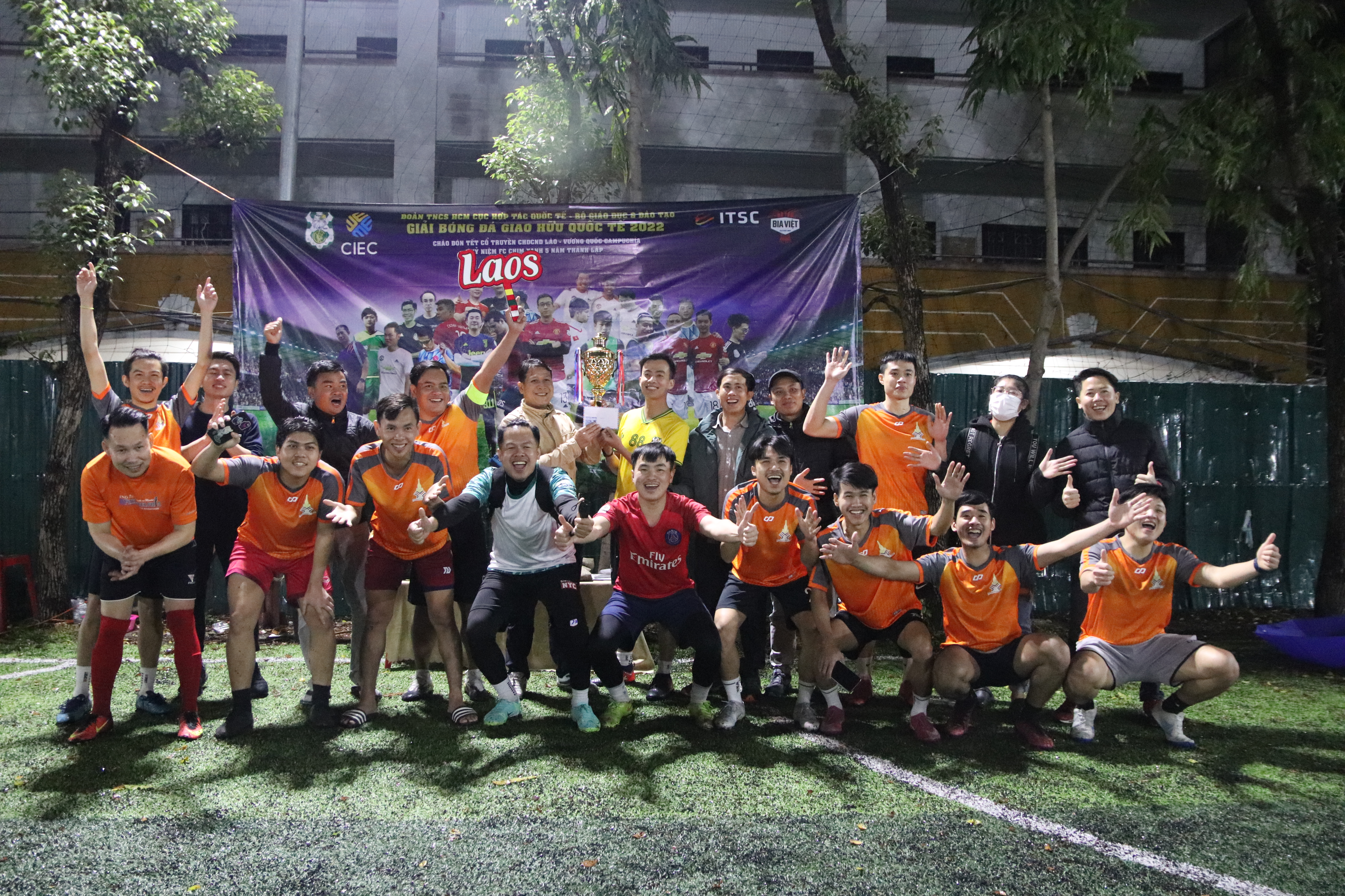 Giao lưu bóng đá hữu nghị thanh niên Việt Nam - Lào – Campuchia